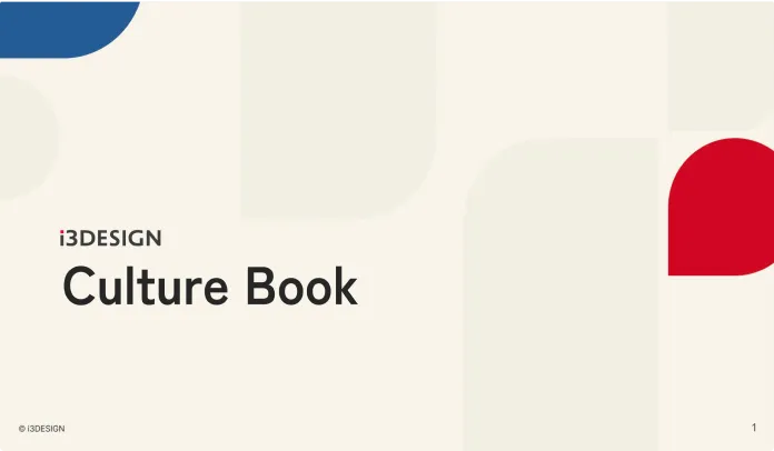 i3DESIGN Culture Book