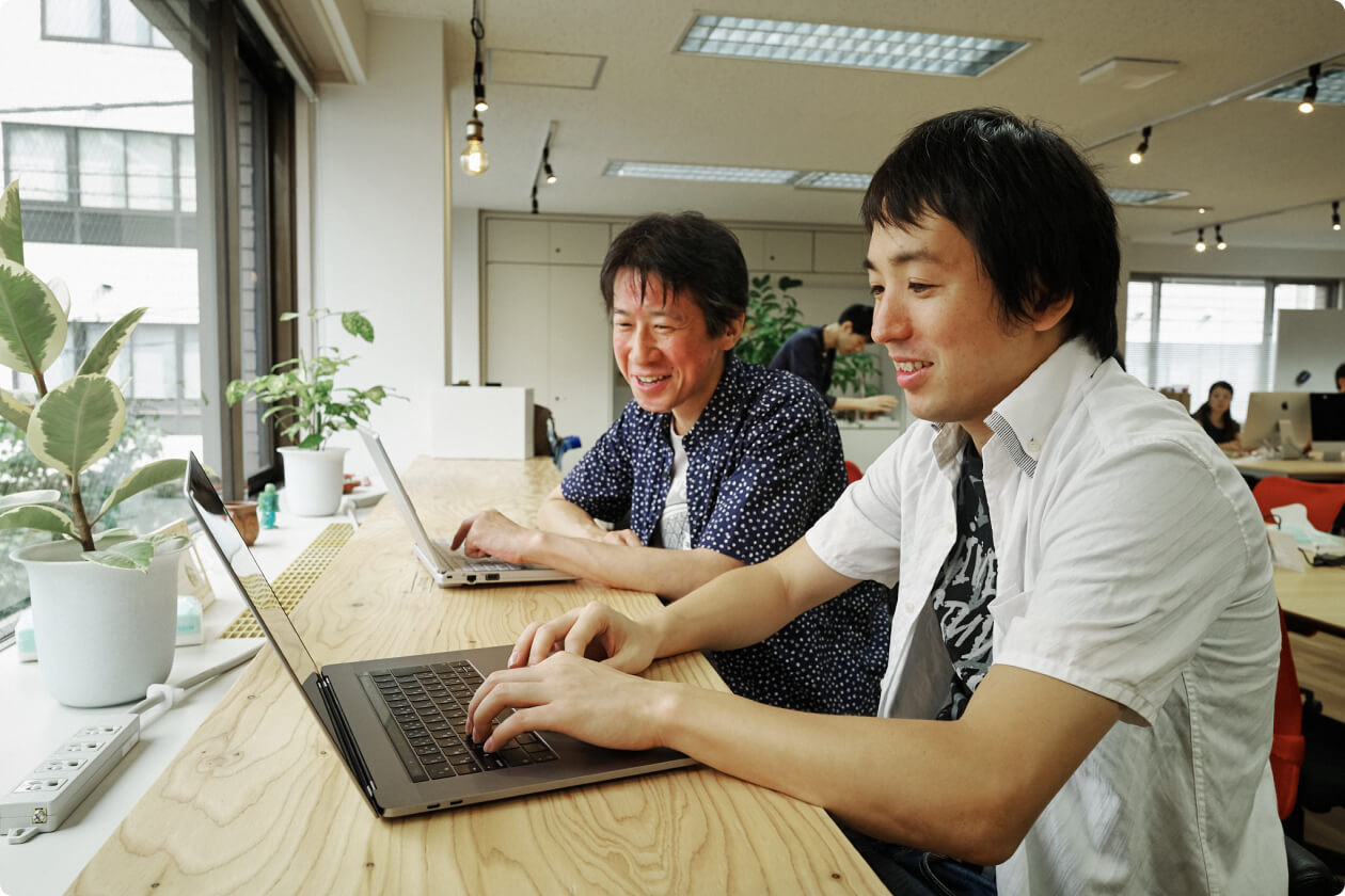 会社の中核を担うベテラン社員二人が語る、アイスリーデザインの特徴と未来