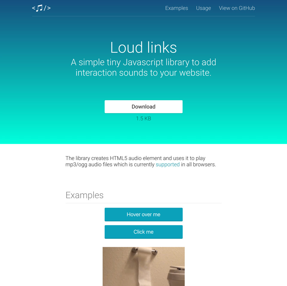 Loud-Links---A-simple-tiny-Javascript-library-to-add-interaction-sounds-to-your-website.