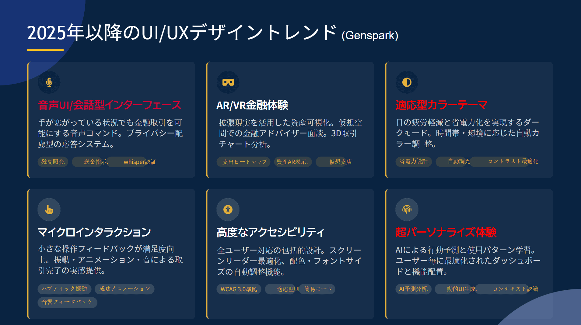 2025年以降のUI/UXデザイントレンド